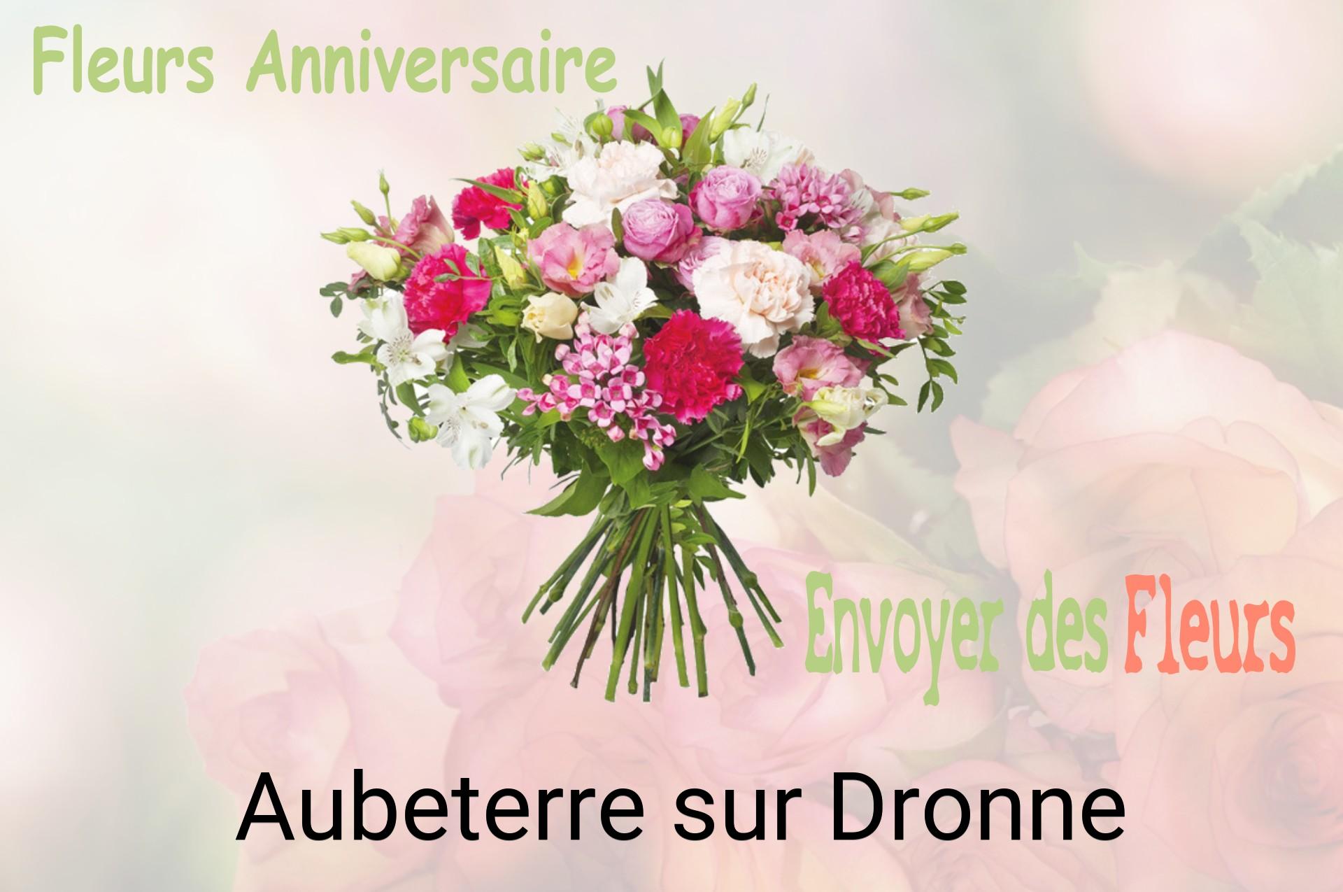 Bouquet de fleurs d’anniversaire livré à Aubeterre-sur-Dronne