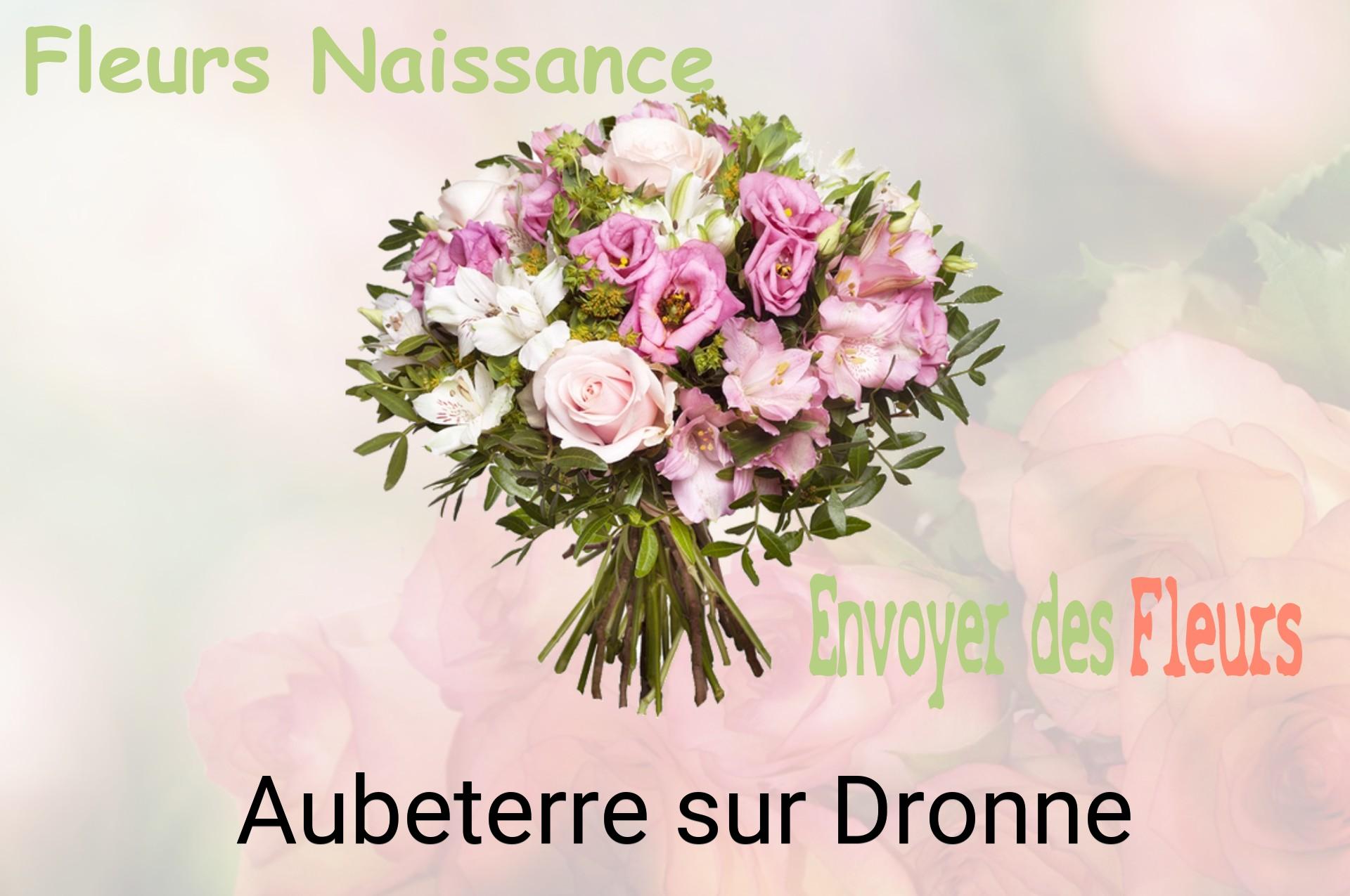 Bouquet de fleurs de naissance livré à Aubeterre-sur-Dronne