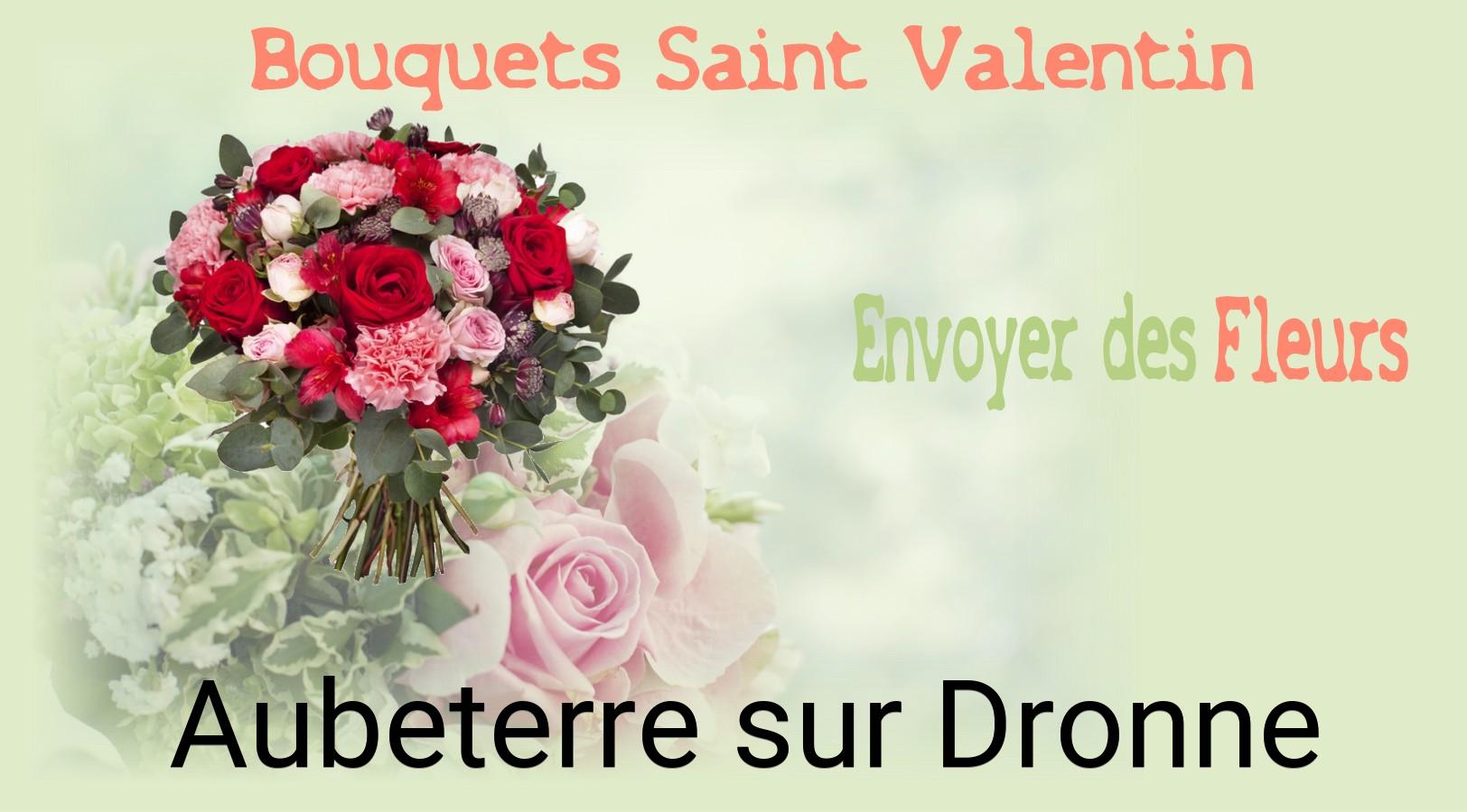 Roses de Saint-Valentin livrées à Aubeterre-sur-Dronne